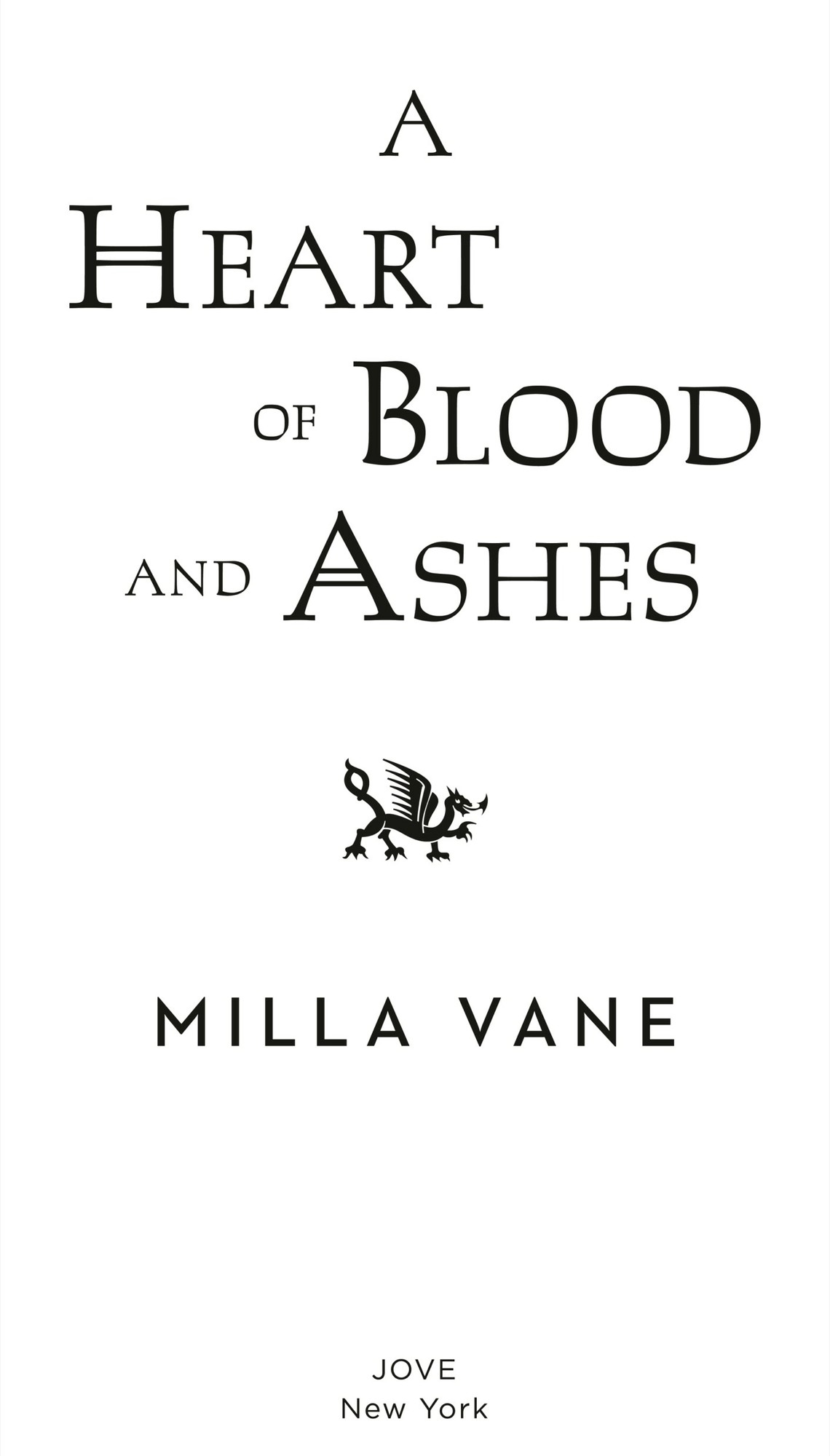 A Heart of Blood and Ashes